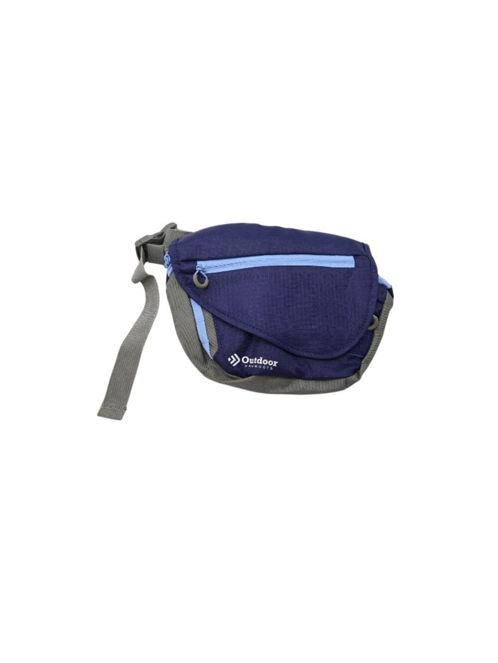 Outdoor Products Marilyn 1.9L Waist Pack Fanny Belt Bag Purple Gray Travel Sling
